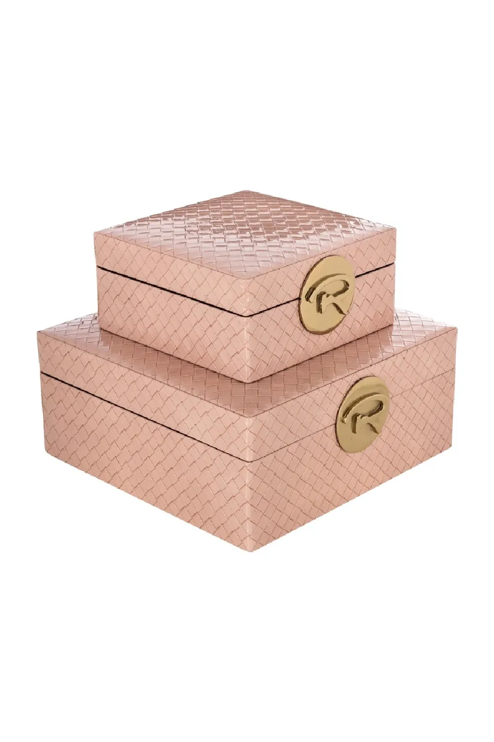 Pink Modern Jewelry Box | OROA Rosaly