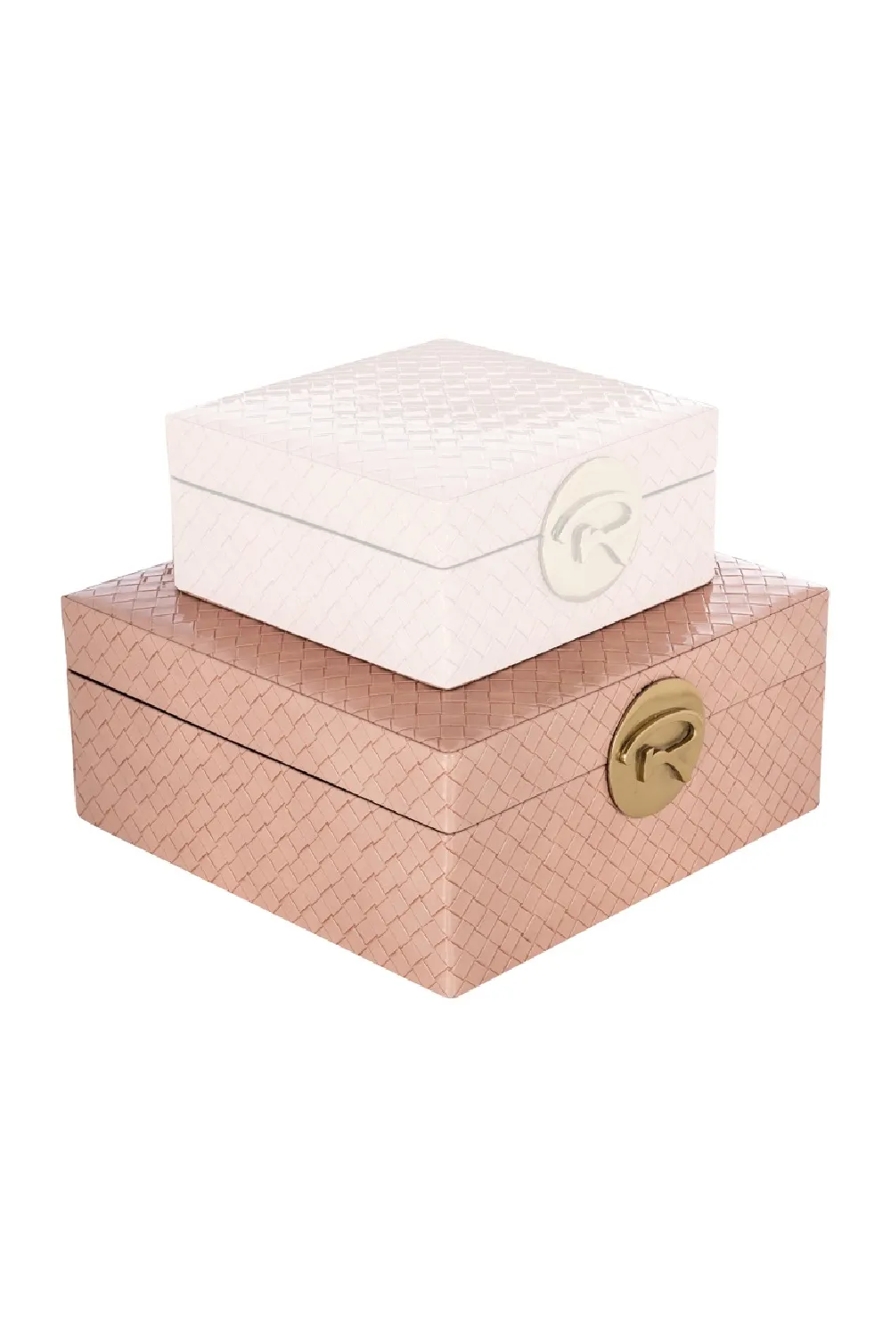 Pink Modern Jewelry Box | OROA Rosaly