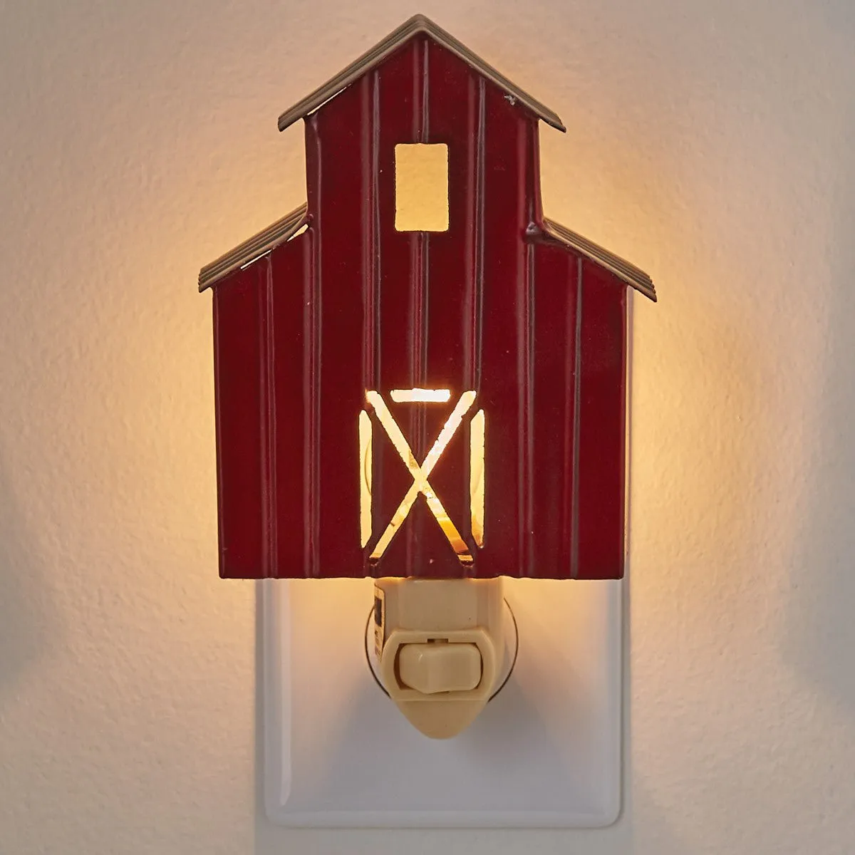 Red Barn Night Light