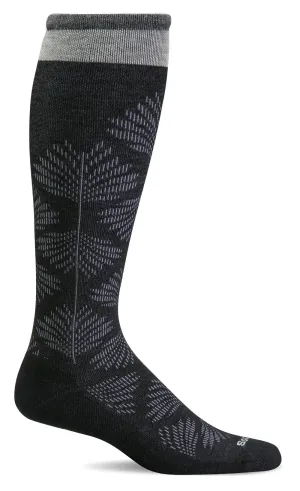 Sockwell Full Floral Moderate Graduated Compression Socks | Wide Calf Fit (Women's)