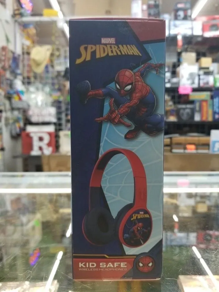 Spiderman Kid Safe Wireless Headphones