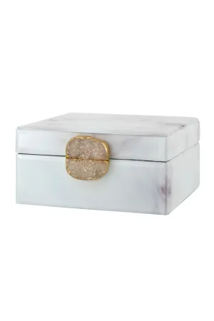 White Marble Jewelry Box | OROA Bayou