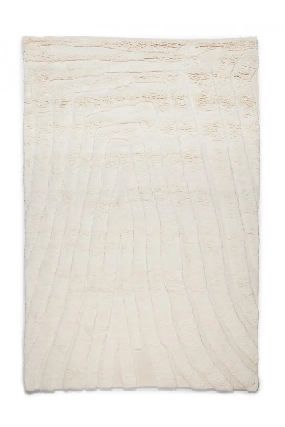 White Wool Area Rug | Dareels Maina